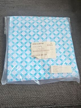 Company Kids Atlantis Pattern 100% Cotton Blue and White Duvet Cover